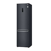 LG 2.03M 384L Kombinerad kyl/frys(Matte Black) - Energiklass D, Door Cooling™ och Smart Diagnosis™ med Wi-Fi, GBB72MCUFN