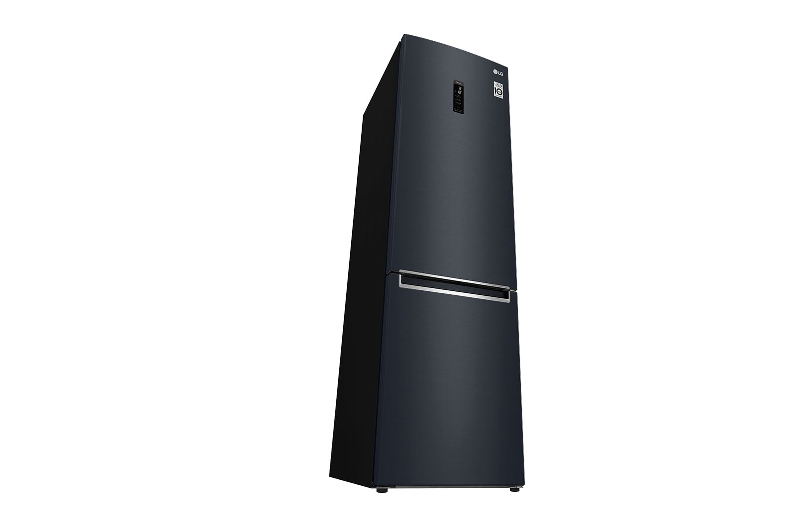 LG 2.03M 384L Kombinerad kyl/frys(Matte Black) - Energiklass D, Door Cooling™ och Smart Diagnosis™ med Wi-Fi, GBB72MCUGN