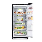 LG 2.03M 384L Kombinerad kyl/frys(Matte Black) - Energiklass D, Door Cooling™ och Smart Diagnosis™ , GBB72MCVGN