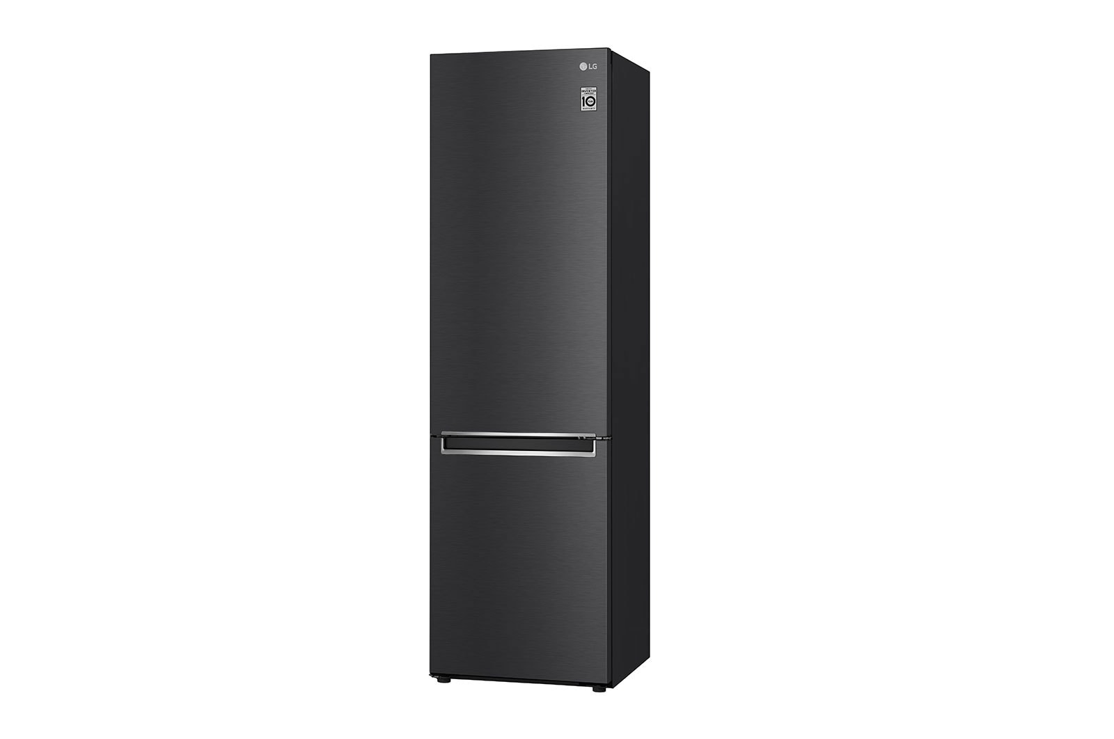 LG 2.03M 384L Kombinerad kyl/frys(Matte Black) - Energiklass D, Door Cooling™ och Smart Diagnosis™ , GBB72MCVGN