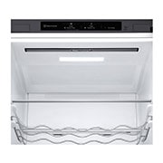 LG 2.03M 384L Kombinerad kyl/frys(Shiny Steel) - Energiklass D, Door Cooling™, GBB72PZEGN