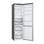 LG 2.03M 384L Kombinerad kyl/frys(Shiny Steel) - Energiklass D, Door Cooling™, GBB72PZEGN