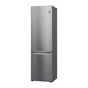 LG 2.03M 384L Kombinerad kyl/frys(Shiny Steel) - Energiklass D, Door Cooling™, GBB72PZEGN