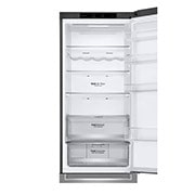 LG 2.03M 384L Kombinerad kyl/frys(Shiny Steel) - Energiklass D, Door Cooling™, GBB72PZEGN