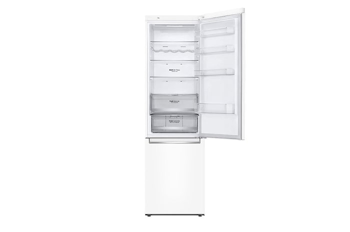 LG 2.03M 384L Kombinerad kyl/frys(Vit) - Energiklass E, Door Cooling™ och Smart Diagnosis™ med Wi-Fi, GBB72SWDMN