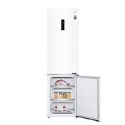 LG 2.03M 384L Kombinerad kyl/frys(Vit) - Energiklass E, Door Cooling™ och Smart Diagnosis™ med Wi-Fi, GBB72SWDMN