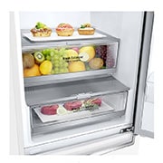 LG 2.03M 384L Kombinerad kyl/frys(Vit) - Energiklass E, Door Cooling™ och Smart Diagnosis™ med Wi-Fi, GBB72SWDMN