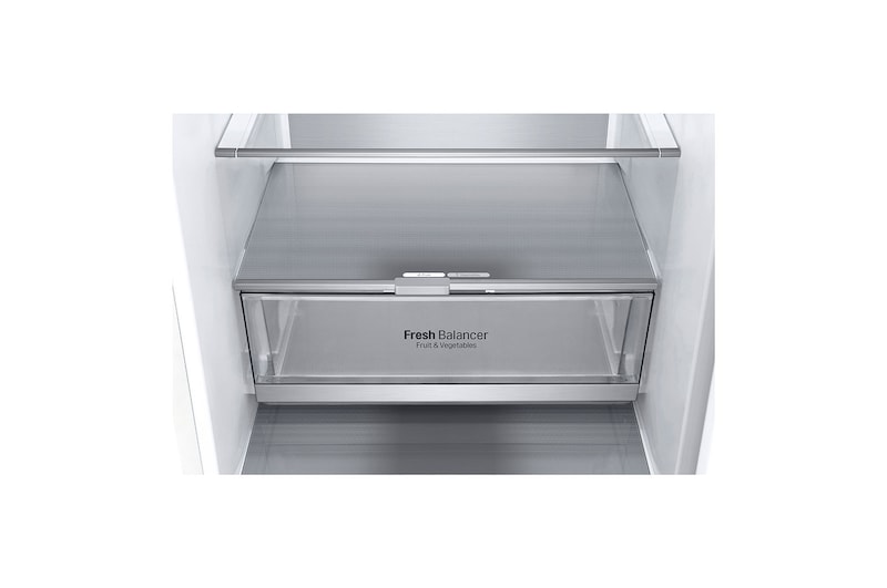 LG 2.03M 384L Kombinerad kyl/frys(Vit) - Energiklass D, Door Cooling™, GBB72SWVGN