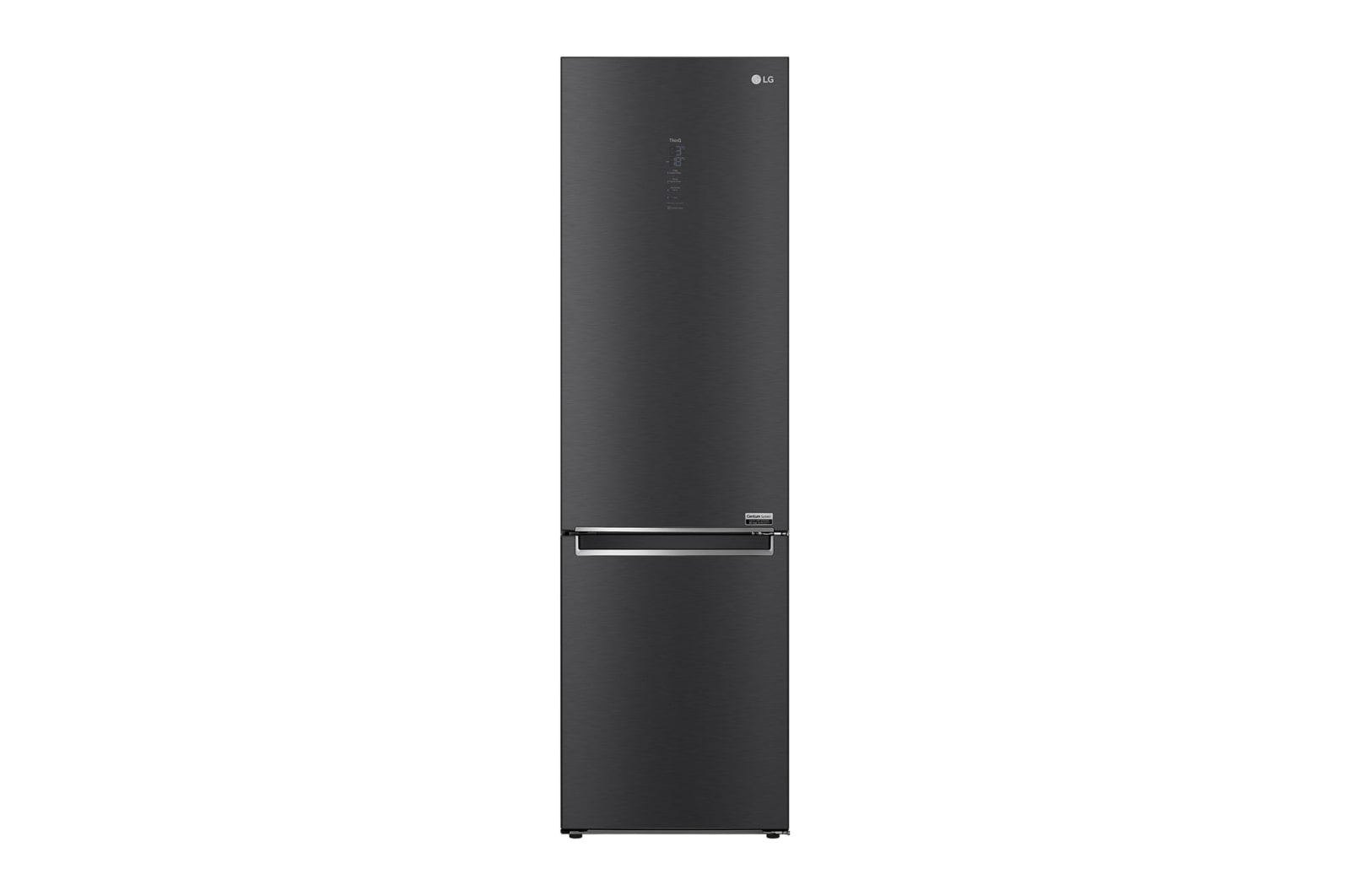 LG 2.03M 384L Kombinerad kyl/frys(Matte Black) - Energiklass B, Door Cooling™ och Smart Diagnosis™ med Wi-Fi, GBB92MCABP