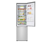 LG 2.03M 384L Kombinerad kyl/frys(Stainless Steel) - Energiklass B, Door Cooling™ och Smart Diagnosis™ med Wi-Fi, GBB92STABP