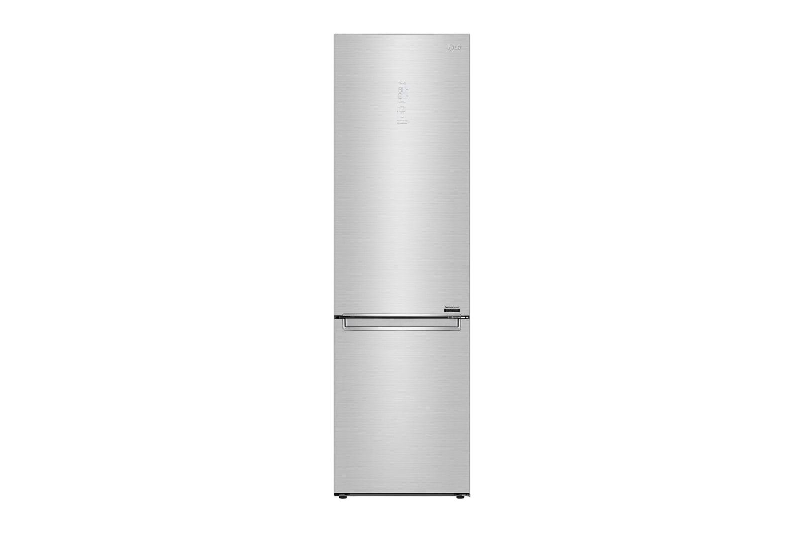 LG 2.03M 384L Kombinerad kyl/frys(Stainless Steel) - Energiklass B, Door Cooling™ och Smart Diagnosis™ med Wi-Fi, GBB92STABP