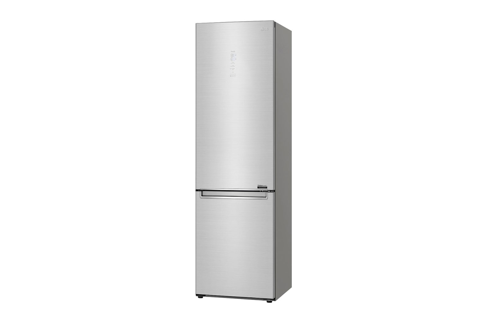 LG 2.03M 384L Kombinerad kyl/frys(Stainless Steel) - Energiklass B, Door Cooling™ och Smart Diagnosis™ med Wi-Fi, GBB92STABP