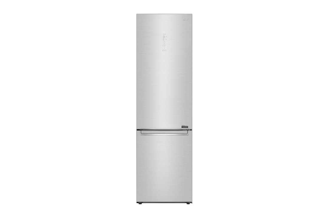 LG 2.03M 384L Kombinerad kyl/frys(Stainless Steel) - Energiklass B, Door Cooling™ och Smart Diagnosis™ med Wi-Fi, GBB92STABP