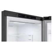 LG 1.86M 341L Kombinerad kyl/frys(Dark Silver) - Energiklass D, Door Cooling™, GBP61DSPFN