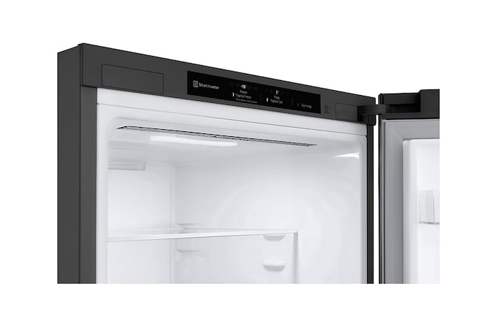 LG GBP61DSPGN 1.86M 341L Kombinerad kyl/frys(Dark Silver) - Energiklass D, Door Cooling™och Smart Diagnosis™, GBP61DSPGN