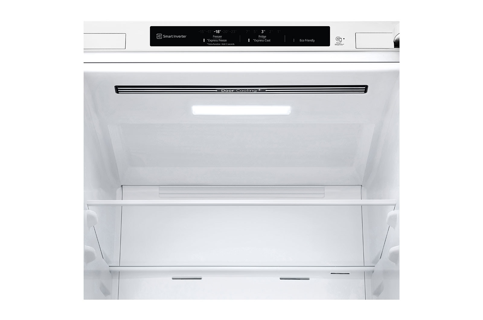 LG GBP61SWPGN 1.86M 341L Kombinerad kyl/frys(Vit) - Energiklass D, Door Cooling™och Smart Diagnosis™, GBP61SWPGN