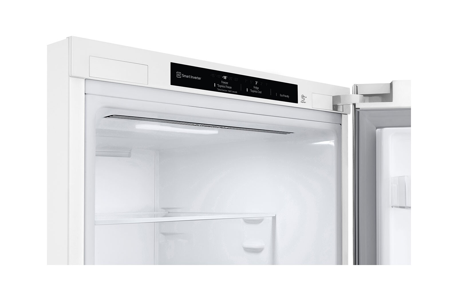 LG GBP61SWPGN 1.86M 341L Kombinerad kyl/frys(Vit) - Energiklass D, Door Cooling™och Smart Diagnosis™, GBP61SWPGN