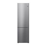 Vy framifrån av LG GBP62SWNGN 2.03M 384L Kombinerad kyl/frys(Dark Silver) - EnergiklassD, Door Cooling™och Smart Diagnosis™ GBP62DSNGN