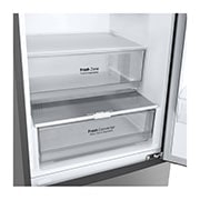 LG GBP62SWNGN 2.03M 384L Kombinerad kyl/frys(Dark Silver) - EnergiklassD, Door Cooling™och Smart Diagnosis™, GBP62DSNGN