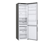 LG 2.03M 384L Kombinerad kyl/frys(Shiny Steel) - Energiklass B, Nature Fresh, Door Cooling+™ och Smart Diagnosis™, GBP62PZNBC