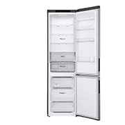 LG GBP62SWNGN 2.03M 384L Kombinerad kyl/frys(Dark Silver) - EnergiklassD, Door Cooling™och Smart Diagnosis™, GBP62DSNGN