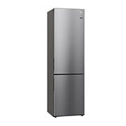 LG 2.03M 384L Kombinerad kyl/frys(Shiny Steel) - Energiklass B, Nature Fresh, Door Cooling+™ och Smart Diagnosis™, GBP62PZNBC