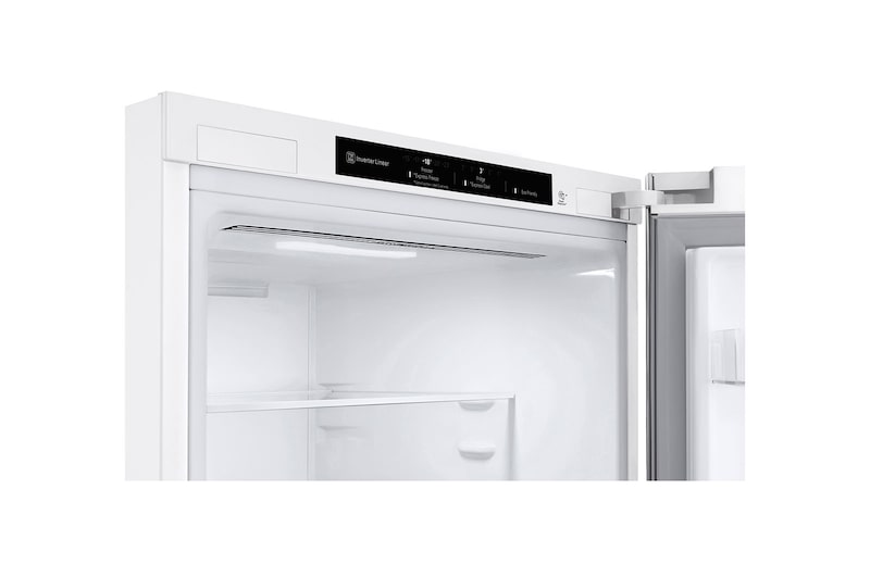 LG 1.86M 344L Kombinerad kyl/frys(Vit) - Energiklass D, GBV3100DSW