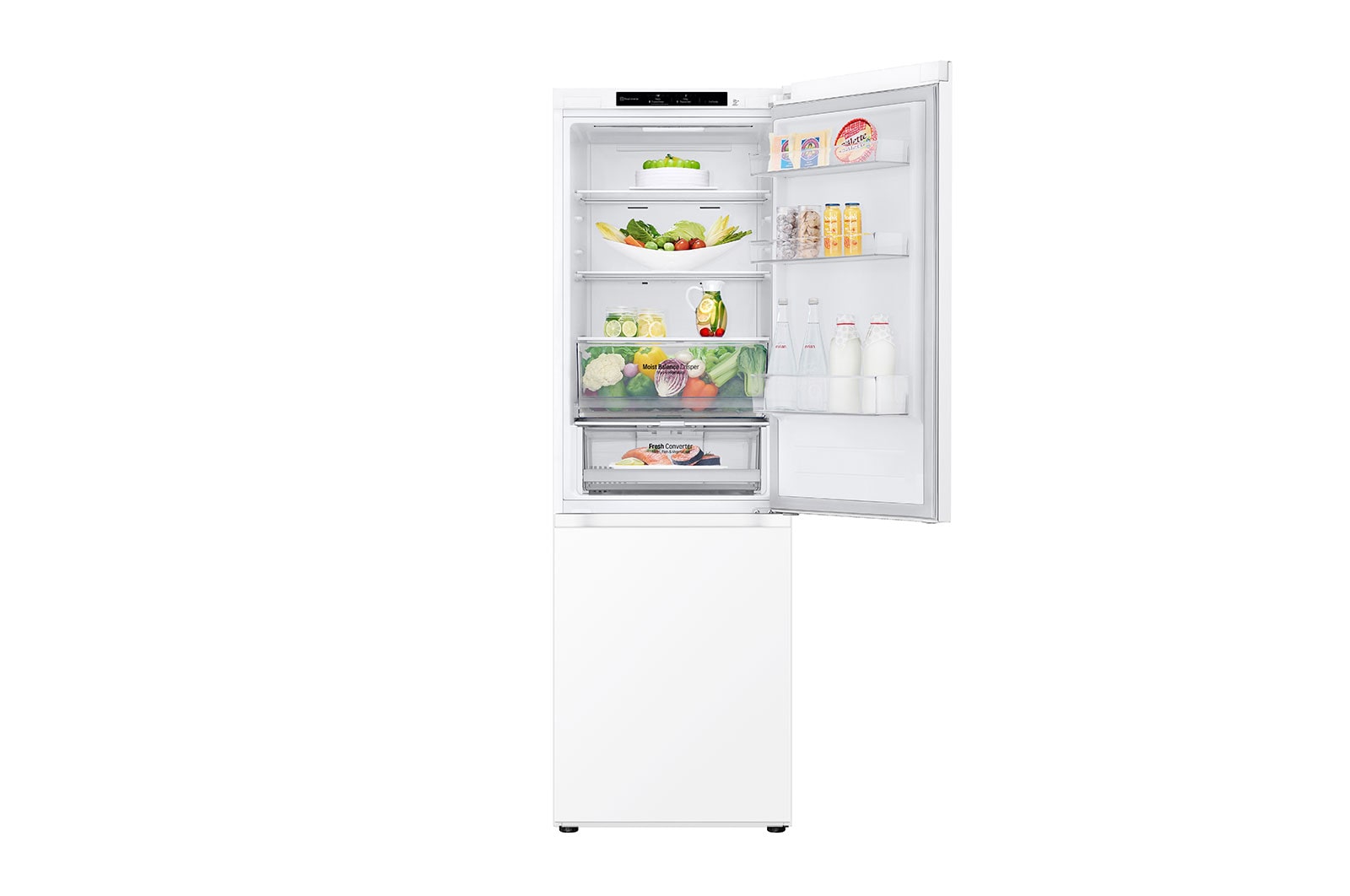 LG 1.86M 344L Kombinerad kyl/frys(Vit) - Energiklass D, GBV3100DSW