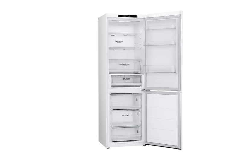 LG 1.86M 344L Kombinerad kyl/frys(Vit) - Energiklass D, GBV3100DSW