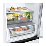 LG 1.86M 344L Kombinerad kyl/frys(Vit) - Energiklass D, GBV3100DSW