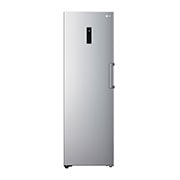 LG 324L Fristående frys (Shiny Steel) - Energiklass E, Total No Frost, Express Freeze, Smart Diagnosis™ med Wi-Fi, GFE41PZGSZ