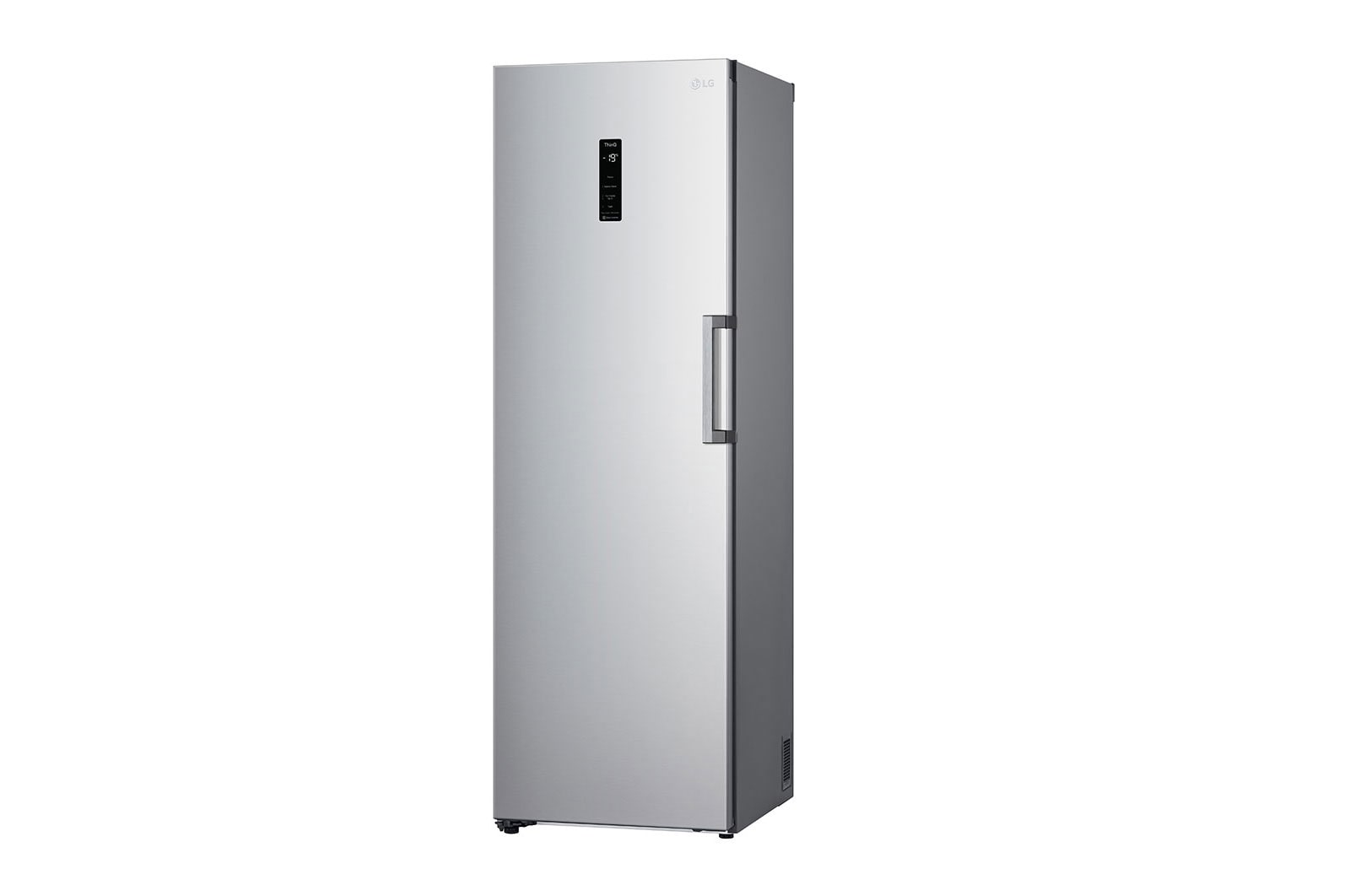 LG 324L Fristående frys (Shiny Steel) - Energiklass E, Total No Frost, Express Freeze, Smart Diagnosis™ med Wi-Fi, GFE41PZGSZ