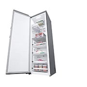 LG 324L Fristående frys (Metal Sorbet) - Energiklass D, Total No Frost, Express Freeze, Smart Diagnosis™ med Wi-Fi, GFM61MBCSF