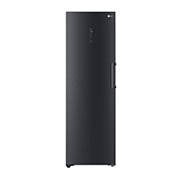LG 324L Fristående frys (Matte Black) - Energiklass D, Total No Frost, Express Freeze, Smart Diagnosis™ med Wi-Fi, GFM61MCCSF