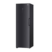 LG 324L Fristående frys (Matte Black) - Energiklass D, Total No Frost, Express Freeze, Smart Diagnosis™ med Wi-Fi, GFM61MCCSF