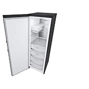 LG 324L Fristående frys (Matte Black) - Energiklass D, Total No Frost, Express Freeze, Smart Diagnosis™ med Wi-Fi, GFM61MCCSF