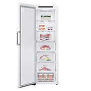 LG 324L Fristående frys (Vit) - Energiklass D, Total No Frost, Express Freeze, GFT41SWGSF