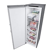 LG 324L Fristående frys (Metal Sorbet) - Energiklass E, Total No Frost, Express Freeze, Smart Diagnosis™, GFT61MBCSZ