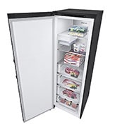 LG 324L Fristående frys (Matte Black) - Energiklass E, Total No Frost, Express Freeze, Smart Diagnosis™, GFT61MCCSZ