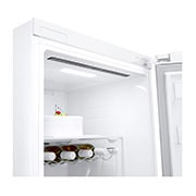 LG 386L Fristående kylskåp (Vit) - Energiklass E, Door Cooling™, LINEARCooling™, Moist Balance Crisper ™, Smart Diagnosis™ med Wi-Fi, GLE51SWGSZ