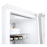 LG 386L Fristående kylskåp (Vit) - Energiklass E, Door Cooling™, LINEARCooling™, FRESHBalancer™, Smart Diagnosis™ med Wi-Fi, GLE71SWCSZ