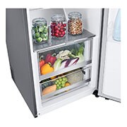LG 386L Fristående kylskåp (Metal Sorbet) - Energiklass D, Door Cooling™, LINEARCooling™, FRESHBalancer™, Smart Diagnosis™ med Wi-Fi, GLM71MBCSF