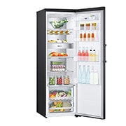 LG 386L Fristående kylskåp (Matte Black) - Energiklass D, Door Cooling™, LINEARCooling™, FRESHBalancer™, Smart Diagnosis™ med Wi-Fi, GLM71MCCSF