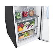 LG 386L Fristående kylskåp (Matte Black) - Energiklass D, Door Cooling™, LINEARCooling™, FRESHBalancer™, Smart Diagnosis™ med Wi-Fi, GLM71MCCSF
