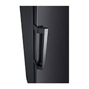 LG 386L Fristående kylskåp (Matte Black) - Energiklass D, Door Cooling™, LINEARCooling™, FRESHBalancer™, Smart Diagnosis™ med Wi-Fi, GLM71MCCSF
