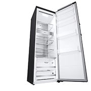LG 386L Fristående kylskåp (Matte Black) - Energiklass D, Door Cooling™, LINEARCooling™, FRESHBalancer™, Smart Diagnosis™ med Wi-Fi, GLM71MCCSF