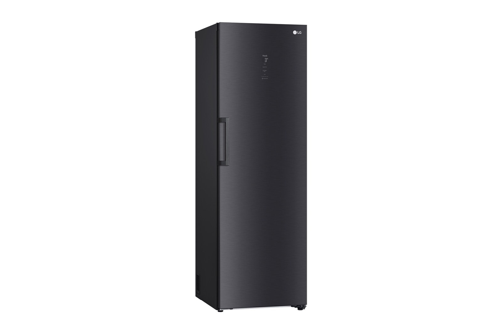 LG 386L Fristående kylskåp (Matte Black) - Energiklass D, Door Cooling™, LINEARCooling™, FRESHBalancer™, Smart Diagnosis™ med Wi-Fi, GLM71MCCSF
