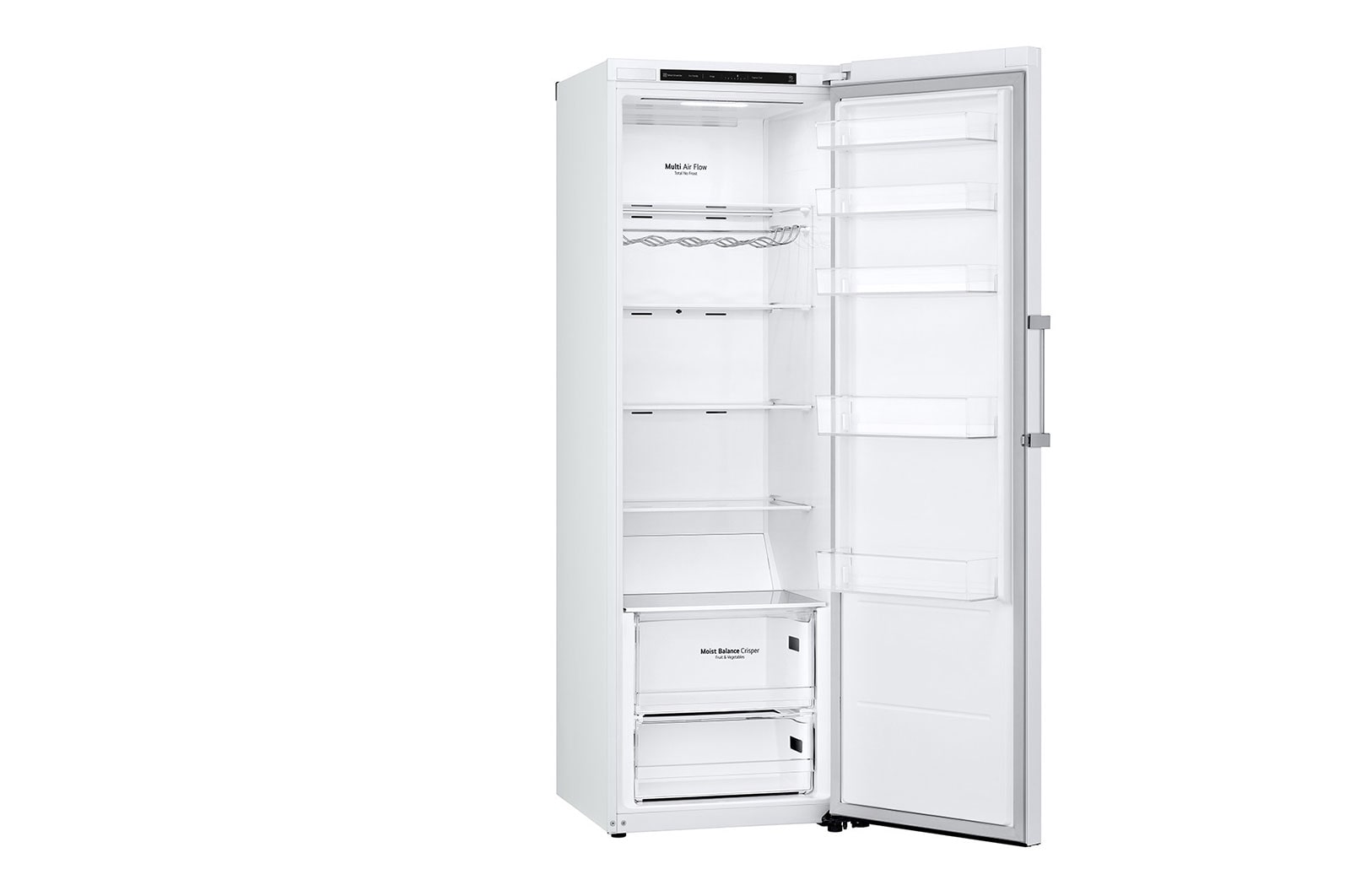 LG 386L Fristående kylskåp (Vit) - Energiklass E, Door Cooling™, LINEARCooling™, Moist Balance Crisper ™, GLT51SWGSZ