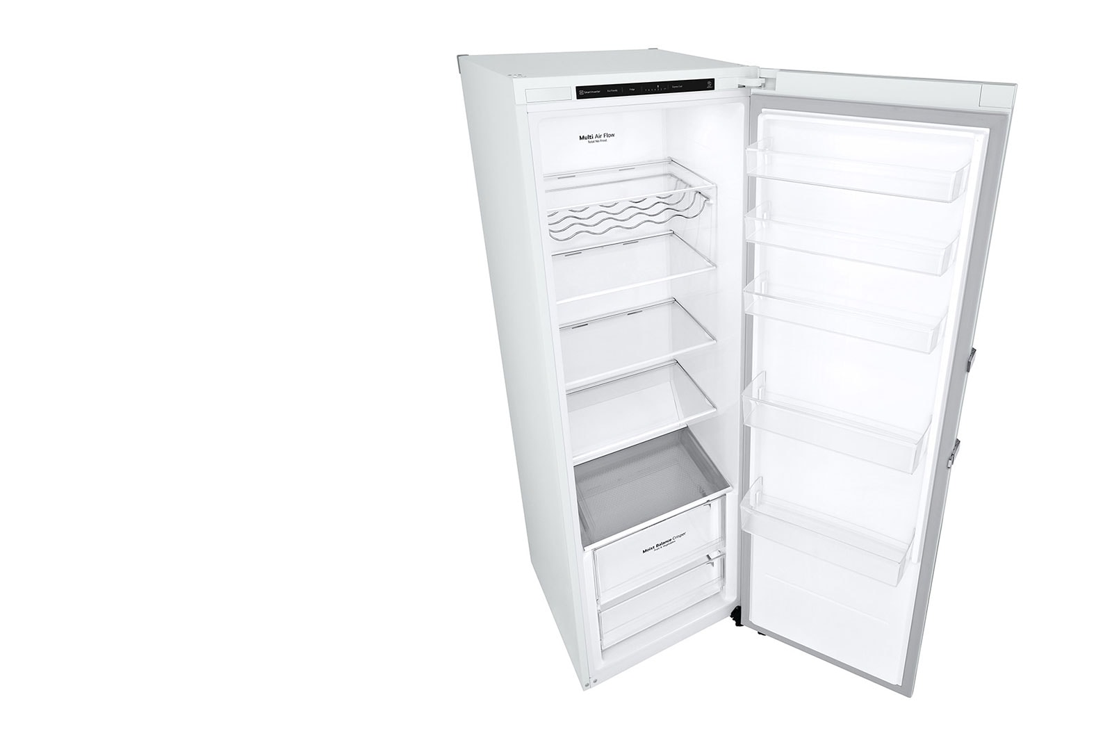 LG 386L Fristående kylskåp (Vit) - Energiklass E, Door Cooling™, LINEARCooling™, Moist Balance Crisper ™, GLT51SWGSZ