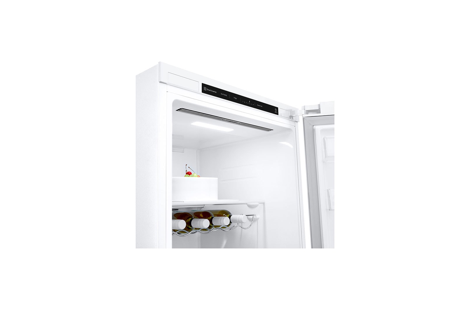 LG 386L Fristående kylskåp (Vit) - Energiklass E, Door Cooling™, LINEARCooling™, Moist Balance Crisper ™, GLT51SWGSZ